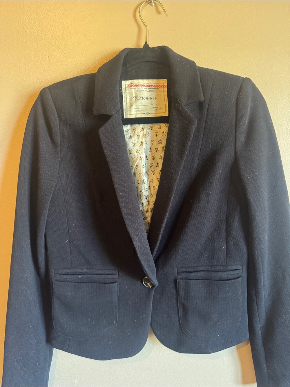Cartonnier Black Tailored Blazer